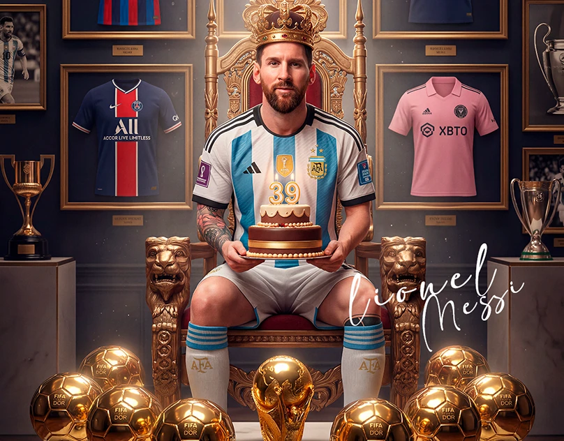 39 ANOS LIONEL MESSI